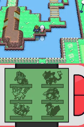 Pocket Monsters - Platinum (Japan) screen shot game playing